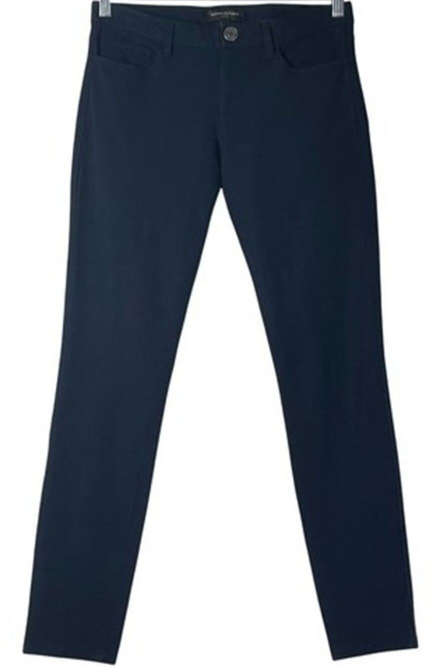 Banana Republic Sloan True Navy Straight Skinny Pants Size 2
